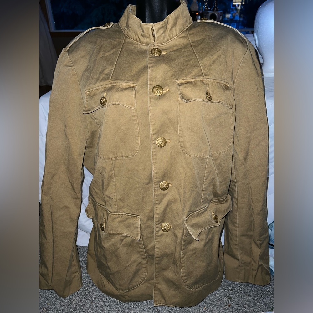 Denim & Supply Vintage Military Style Jacket